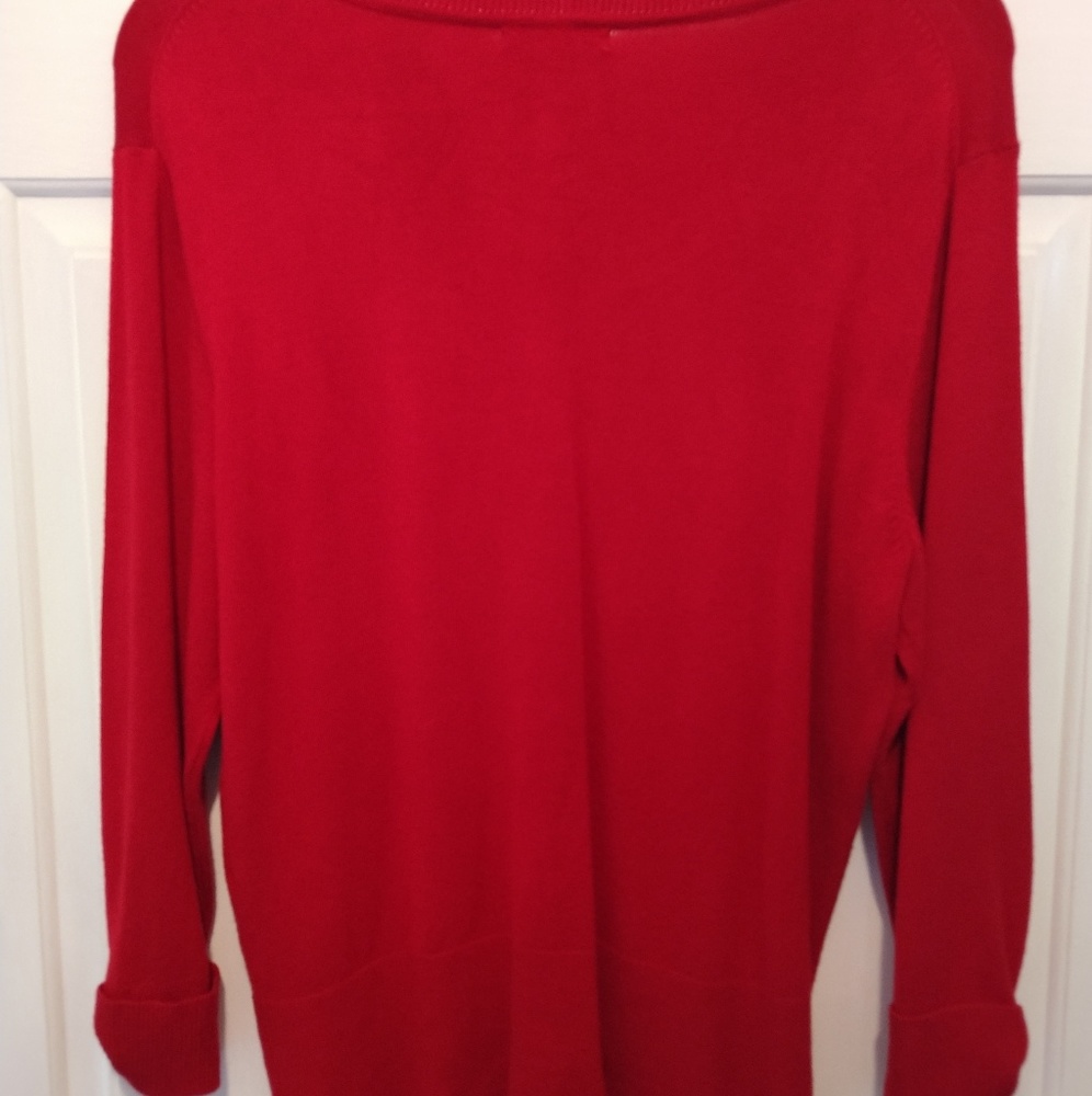 Red Cardigan - Picture 3 of 6